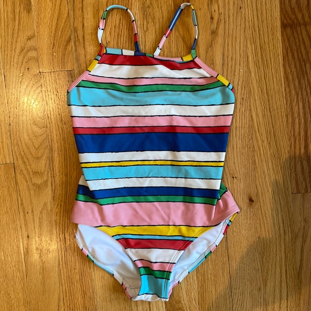 Hannah Anderson Girls One Piece Bathing Suit